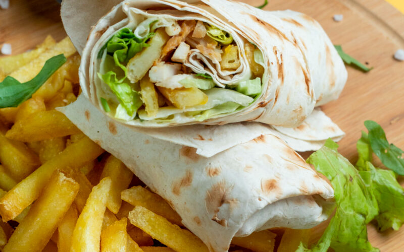 طريقة تحضير تشيكن راب فى المنزل بطريقة سهلة