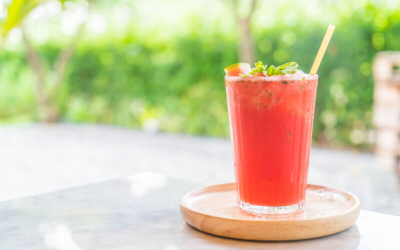 طريقة تحضير عصير البطيخ بالنعناع اللذيذ والمنعش