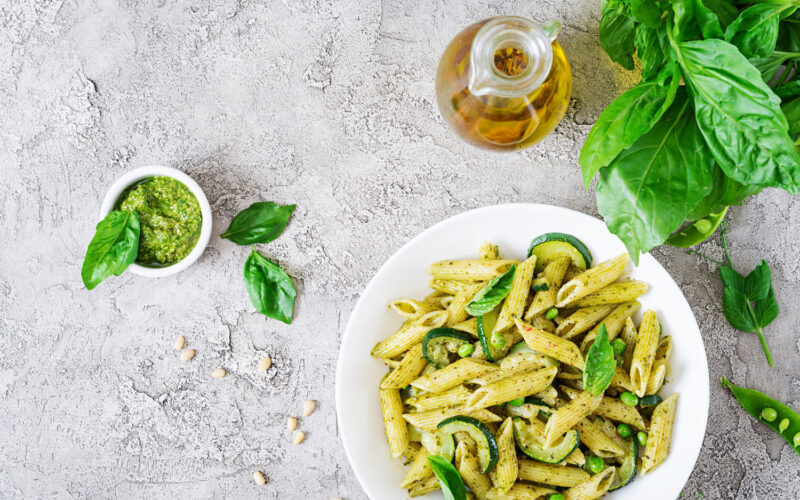 طريقة عمل مكرونة بصوص البيستو بخطوات سهلة وسريعة