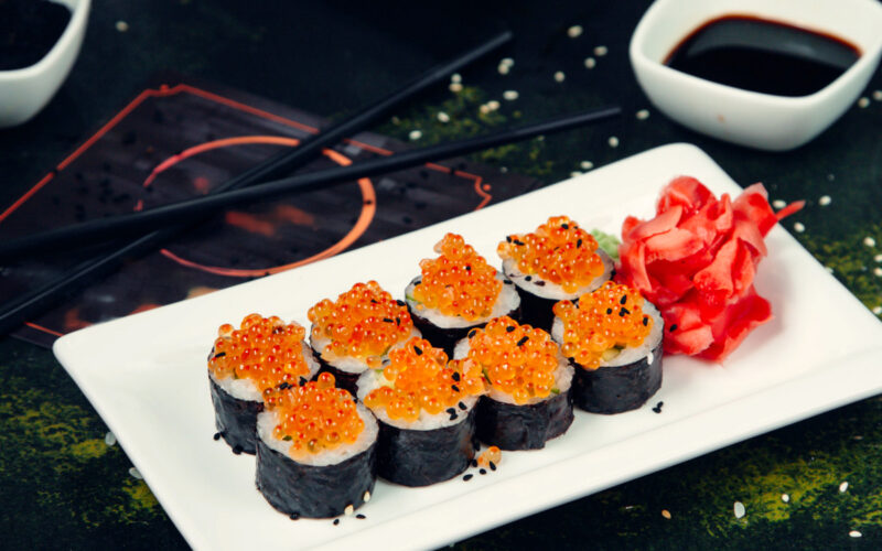 طريقة عمل السوشي بالكافيار بوصفة سهلة وطعم مميز
